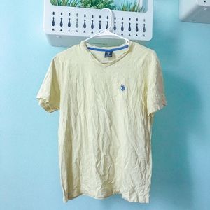 YELLOW GRAPHIC OVERSIZED TEE